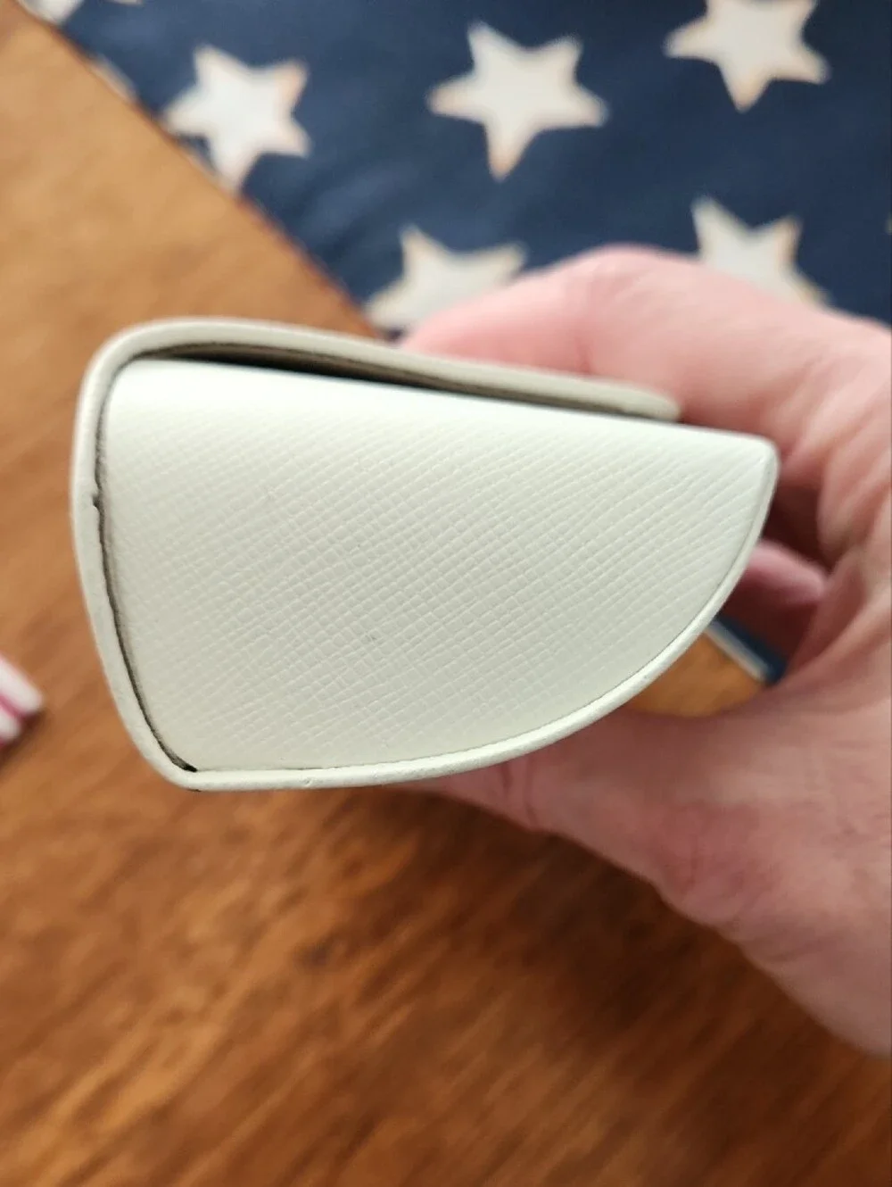 Michael Kors Eye Glass Case - Off-White